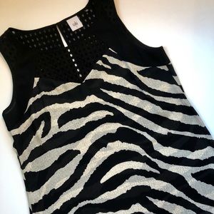 Cabi Zebra print blouse